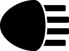 Light Spot Tracing Svg Vector, Free Vectors File